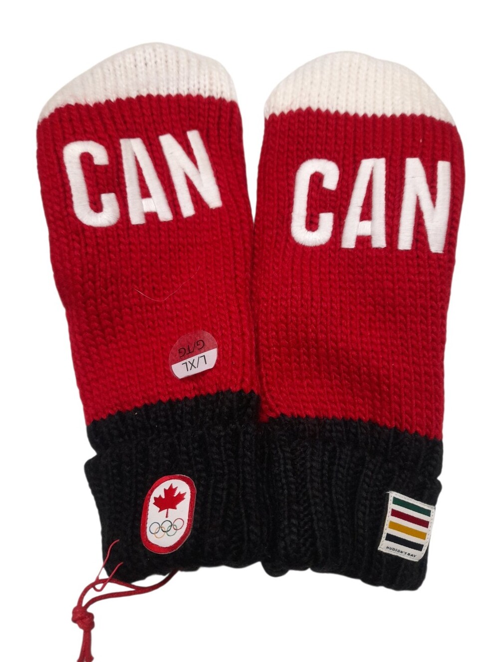 Canadian Olympics Icon Knit Mittens Hudson Bay